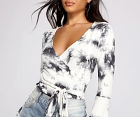 Trendy Babe Tie Dye Top