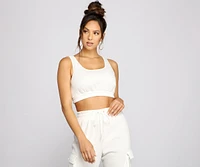 Low Profile Sleeveless Crop Top