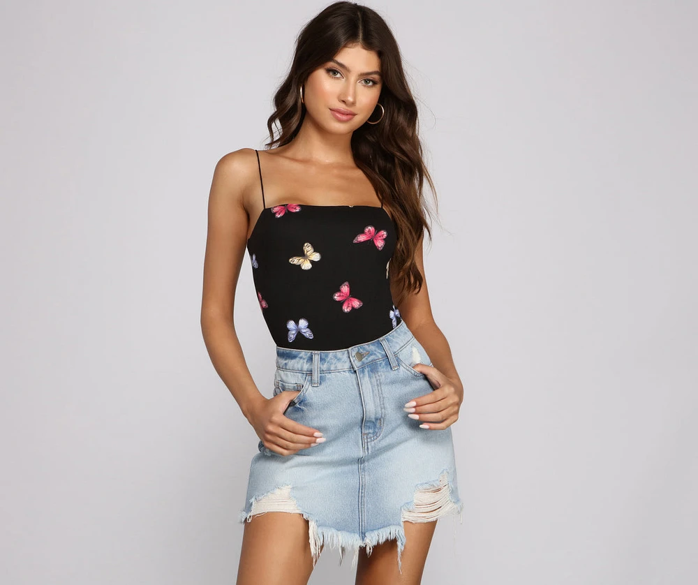 Such A Flirt Sleeveless Bodysuit