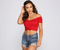 Sweet And Simple Crop Top