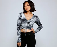 Splash of Color Tie-Dye Crop Top