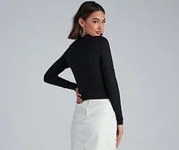 Keeping It Chic Cutout Top