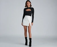 Keeping It Chic Cutout Top