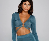 The Next Level O-Ring Crop Top