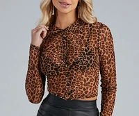 Stylish Purrfection Crop Top