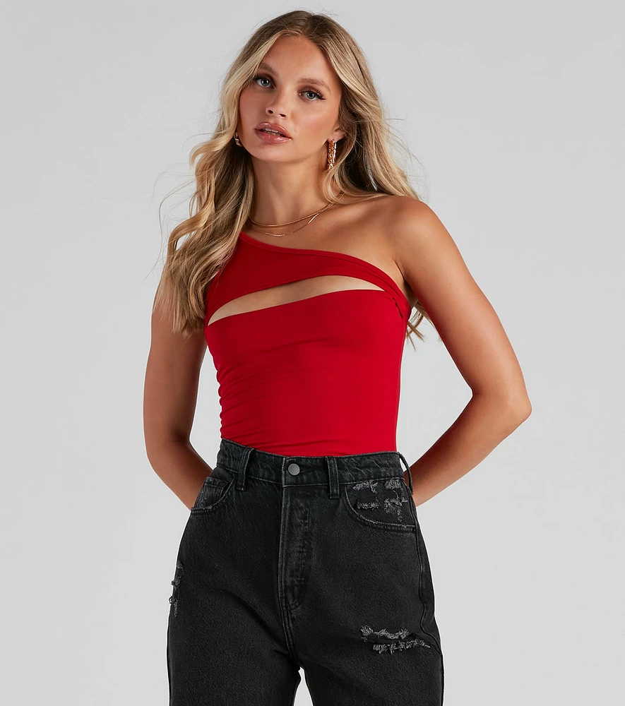 Weekend Vibes One Shoulder Top