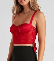 Fantasy Babe Lace-Up Bustier