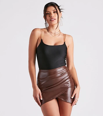 Linked Style Chain Bodysuit