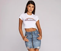 Sunkissed Script Tee