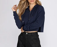 Sporty Spice Cropped Hoodie