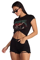 Adventure Screen Cropped Tee