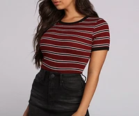 Sass It Up Stripes Bodysuit