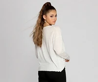 Knot About It Long Sleeve Top