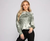 Tie Dye Chic Oversized Top