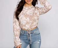 Draw To You Tie-Dye Crop Top