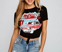 Viva Las Vegas Car Graphic Tee