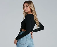 Casual Everyday Staple Crop Top