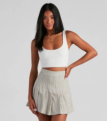 I've Got Needs Scoop Neck Crop Top