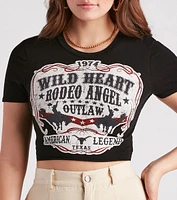 Rodeo Angel Cropped Graphic Tee
