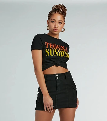 Rise And Shine Tequila Sunrise Graphic Tee