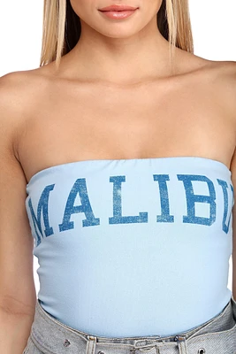 Malibu's Most Wanted Crop Top