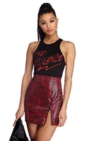 Bad Influence Knit Bodysuit