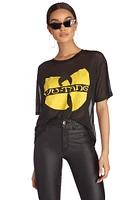 Wu-Tang Clan Mesh Graphic Tee