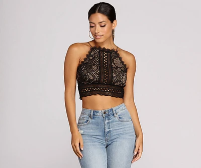 Crochet Queen Crop Top