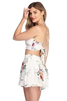 Lovely Floral Crop Top