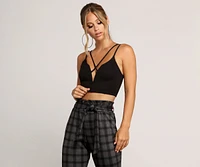 From Day To Night Crop Top