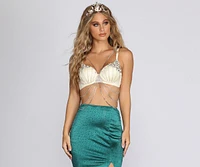 Under The Sea Mermaid Bra