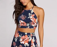 Island Time Floral Top