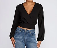 Wrapped Sophistication Blouse