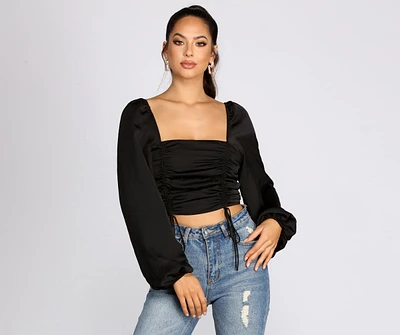 Got That Chic Vibe Crop Top