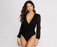 Miss Me Mesh Bodysuit