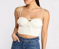 Smock It To Me Crop Top