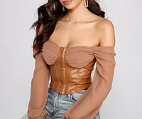 Chic Fashionista Cropped Corset