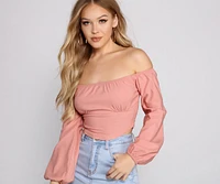 Chic Trends Cropped Corset Top