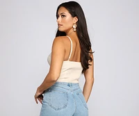 Hooked On Glamour Corset Top