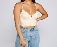 Hooked On Glamour Corset Top