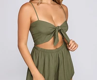 Vacay Mode Bandeau Top