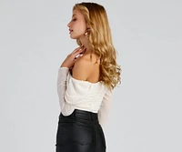 Effortless And Chic Cropped Corset Top