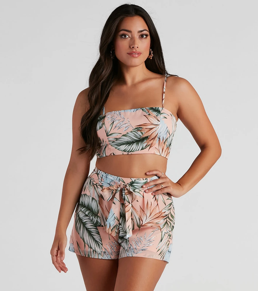 Dreamy Island Vibes Crop Top