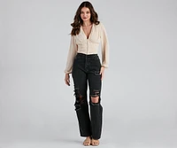 Hooked On Fashion Chiffon Corset Top