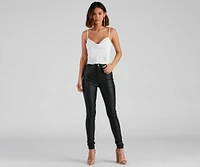 Class Act Cowl Neck Cami Top