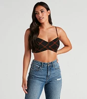 All The Trendy Vibes Bra Top