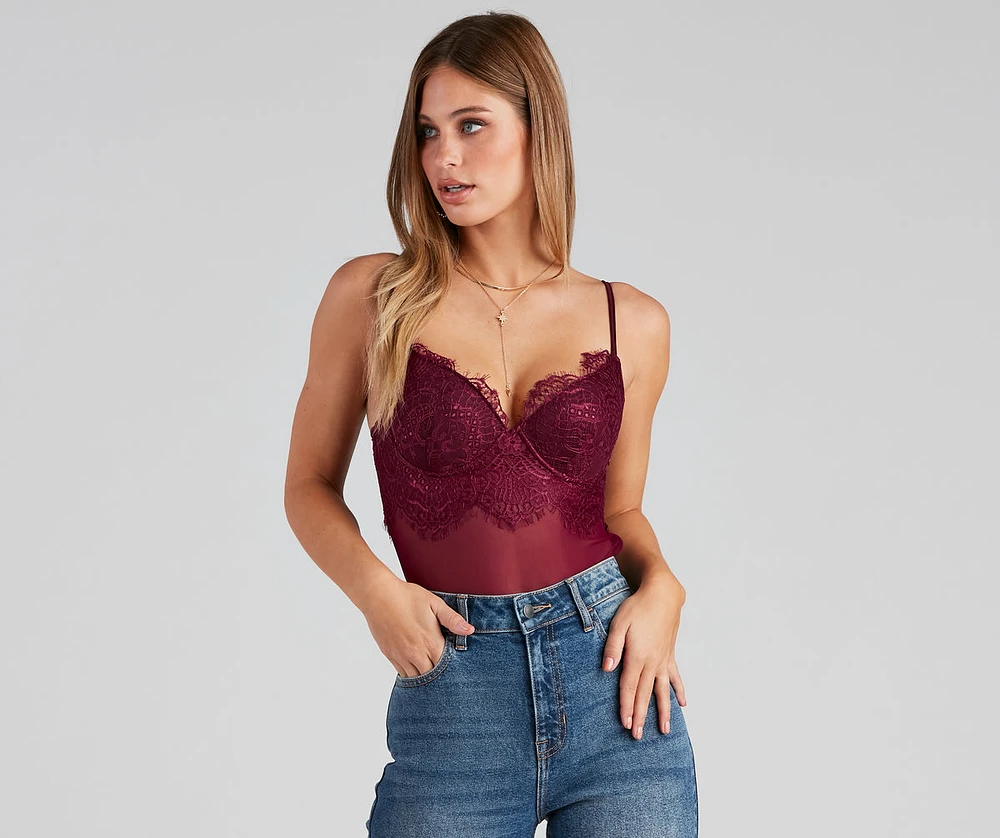 Pretty Bustier Bodysuit