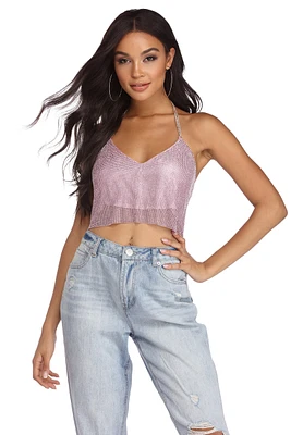 Sparkling Beauty Crop Top