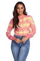 Trendy Tie Dye Sweater