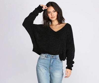 Keep It Cozy Chenille Sweater